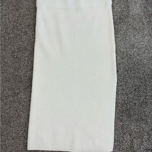 Abercrombie & Fitch White sweater skirt